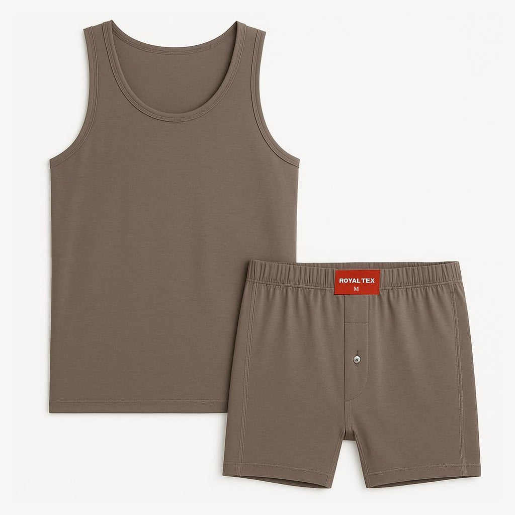Brown Cotton Set